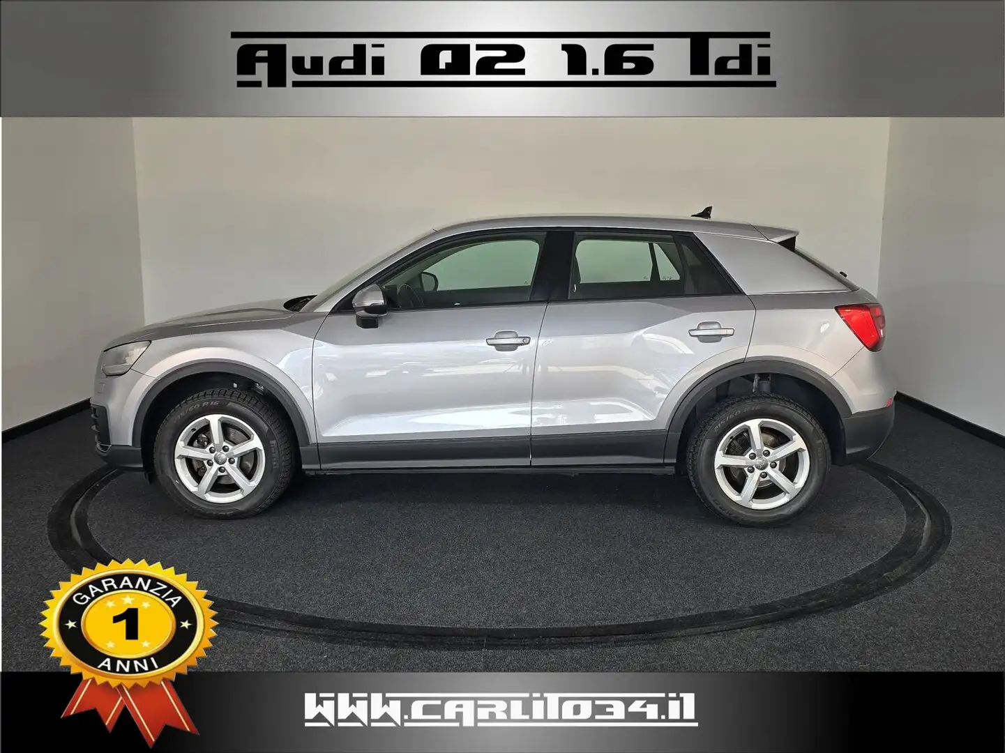 Audi Q2 30 1.6 tdi Business my19 Zilver - 2