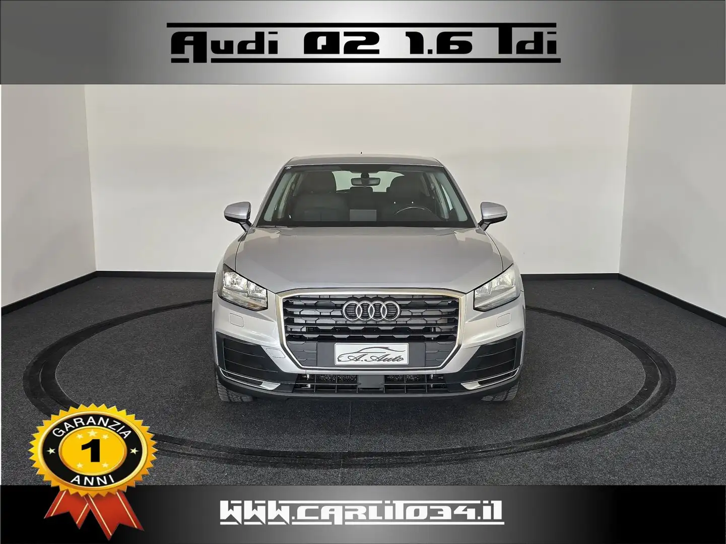 Audi Q2 30 1.6 tdi Business my19 Argent - 1