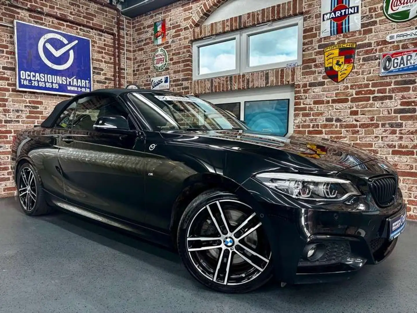 BMW 230 230iA cabrio 2.0 252cv Auto M-SPORT Siyah - 1