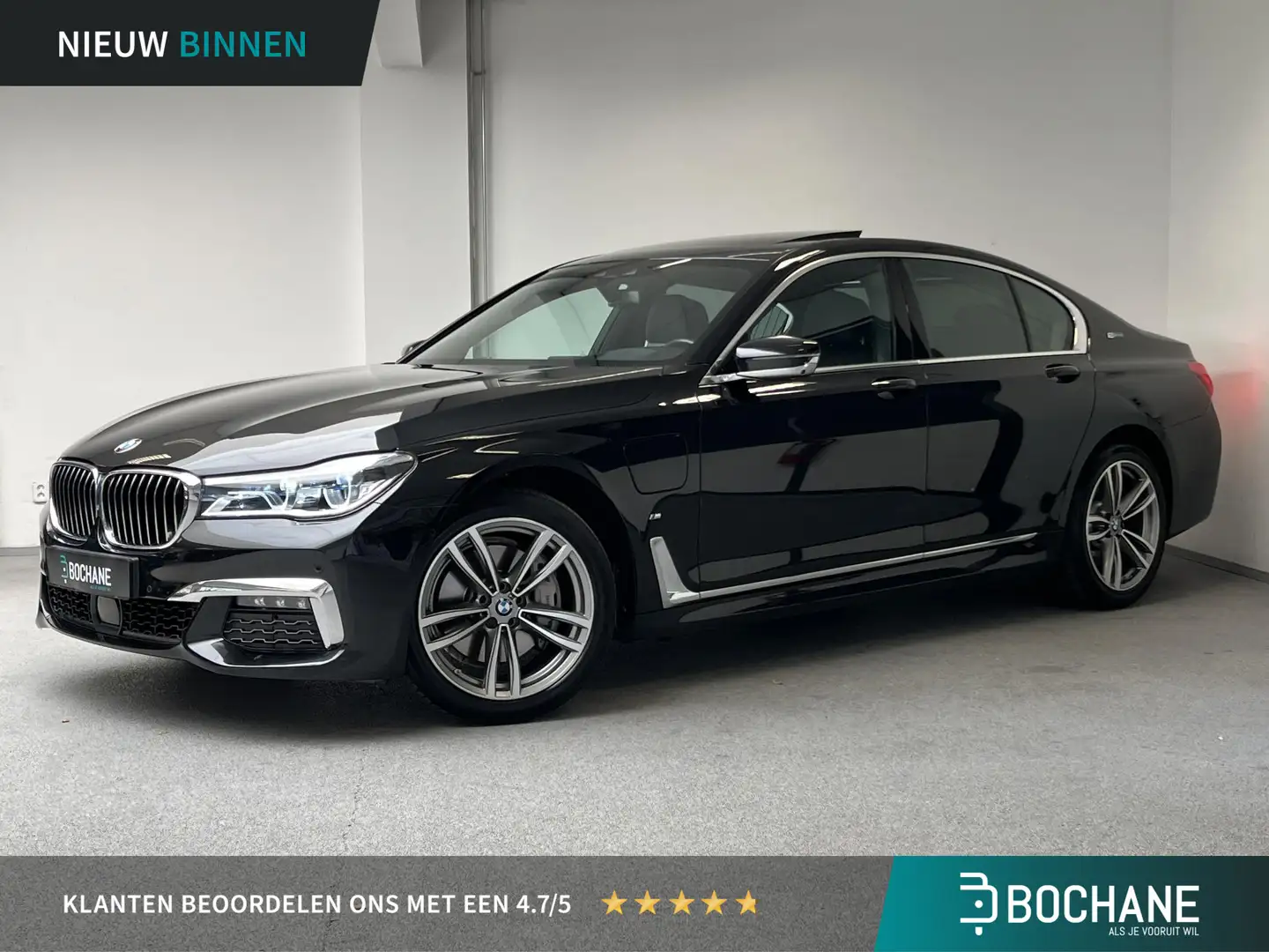 BMW 740 7-serie 740e iPerformance High Executive | M-SPORT Zwart - 1