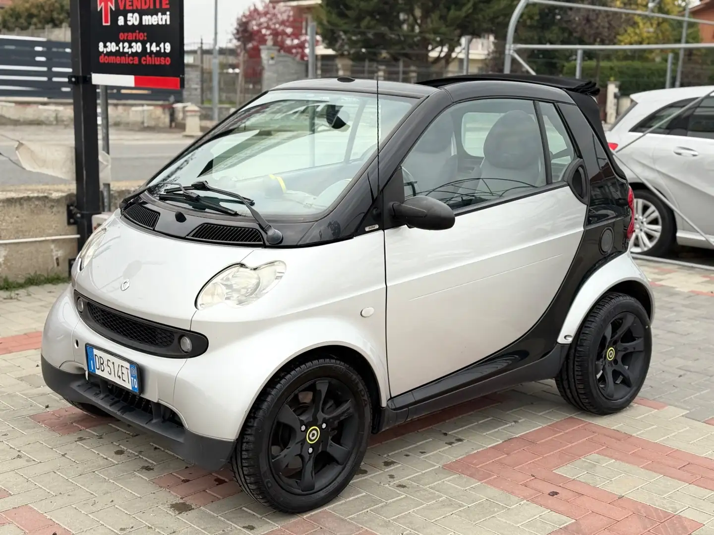 smart forTwo fortwo 700 cabrio pure (45 kW) Grigio - 2