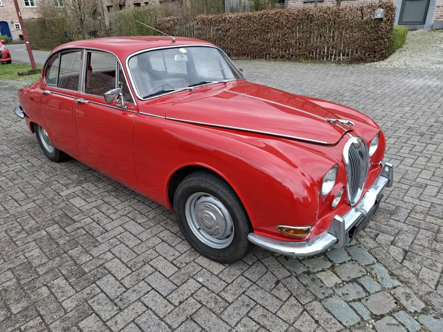Oldtimer Jaguar type-S 1965 3.4 L Rot - 1