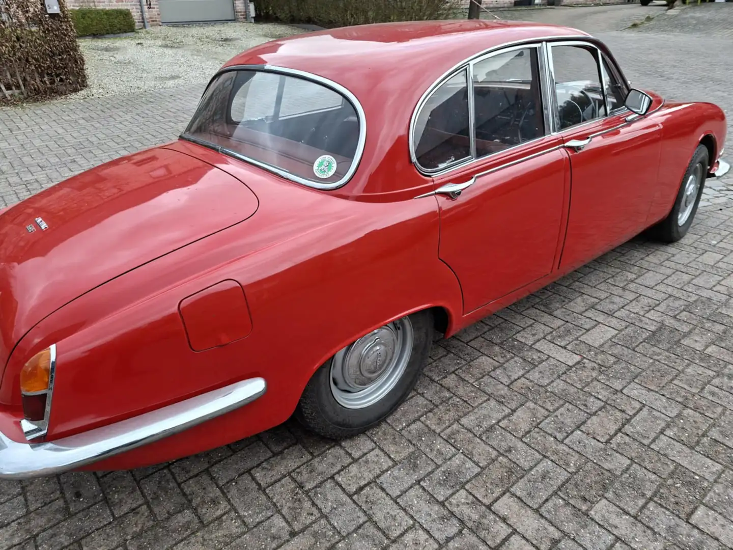Oldtimer Jaguar type-S 1965 3.4 L Rot - 2