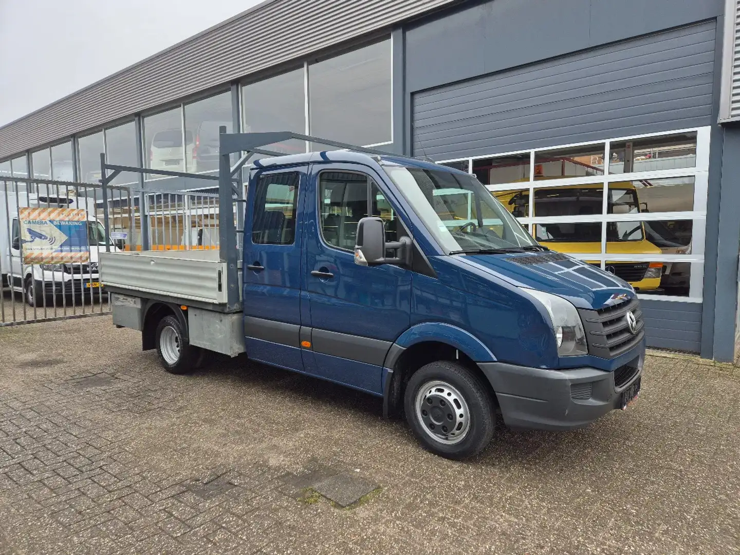 Volkswagen Crafter 46 2.0 TDI DoKA 6 Sitze/ Pritsche/ Airco Bleu - 1