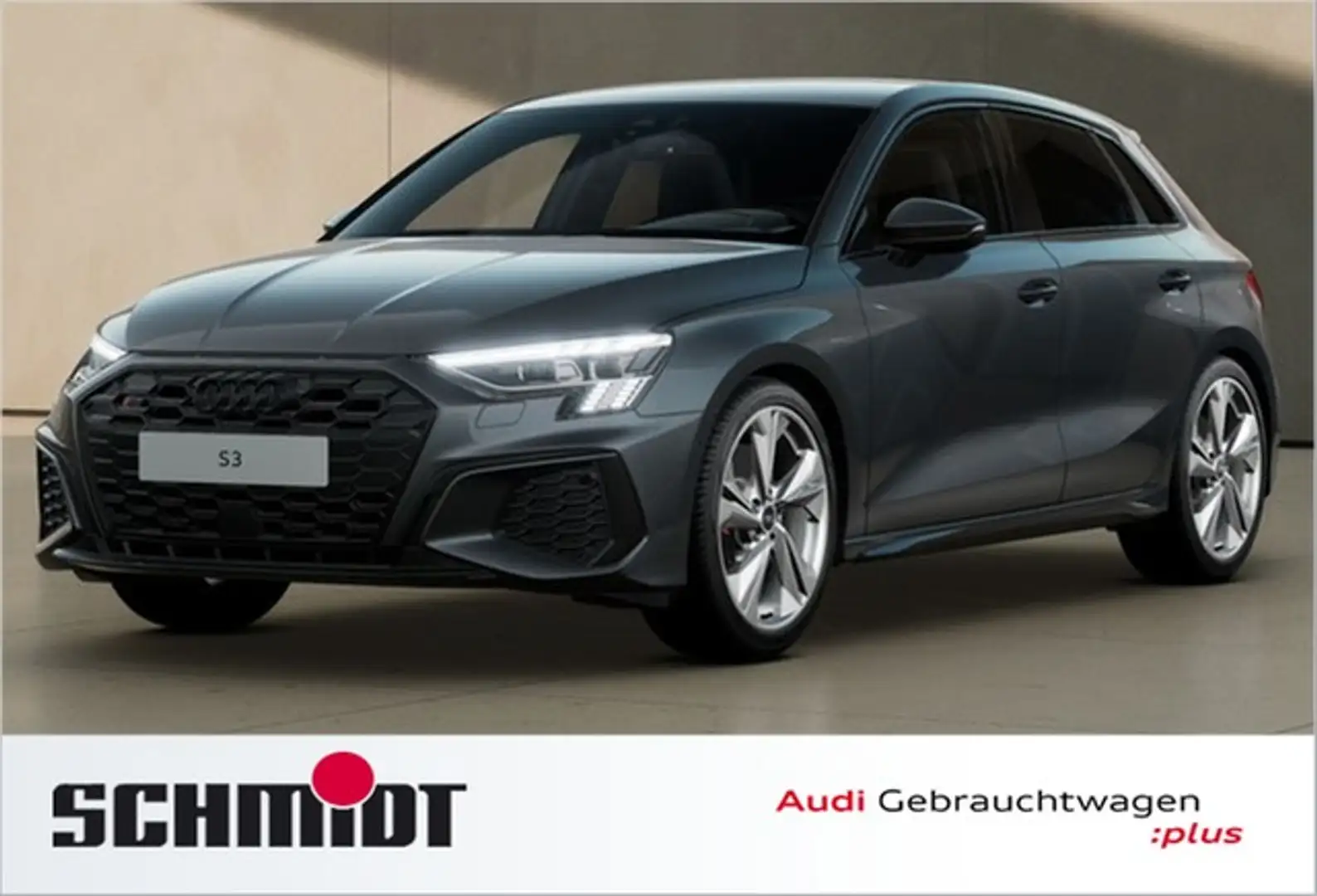Audi S3 Sportback LM19 Matrix LED B&O Navi+ ACC Businessp. Grau - 1