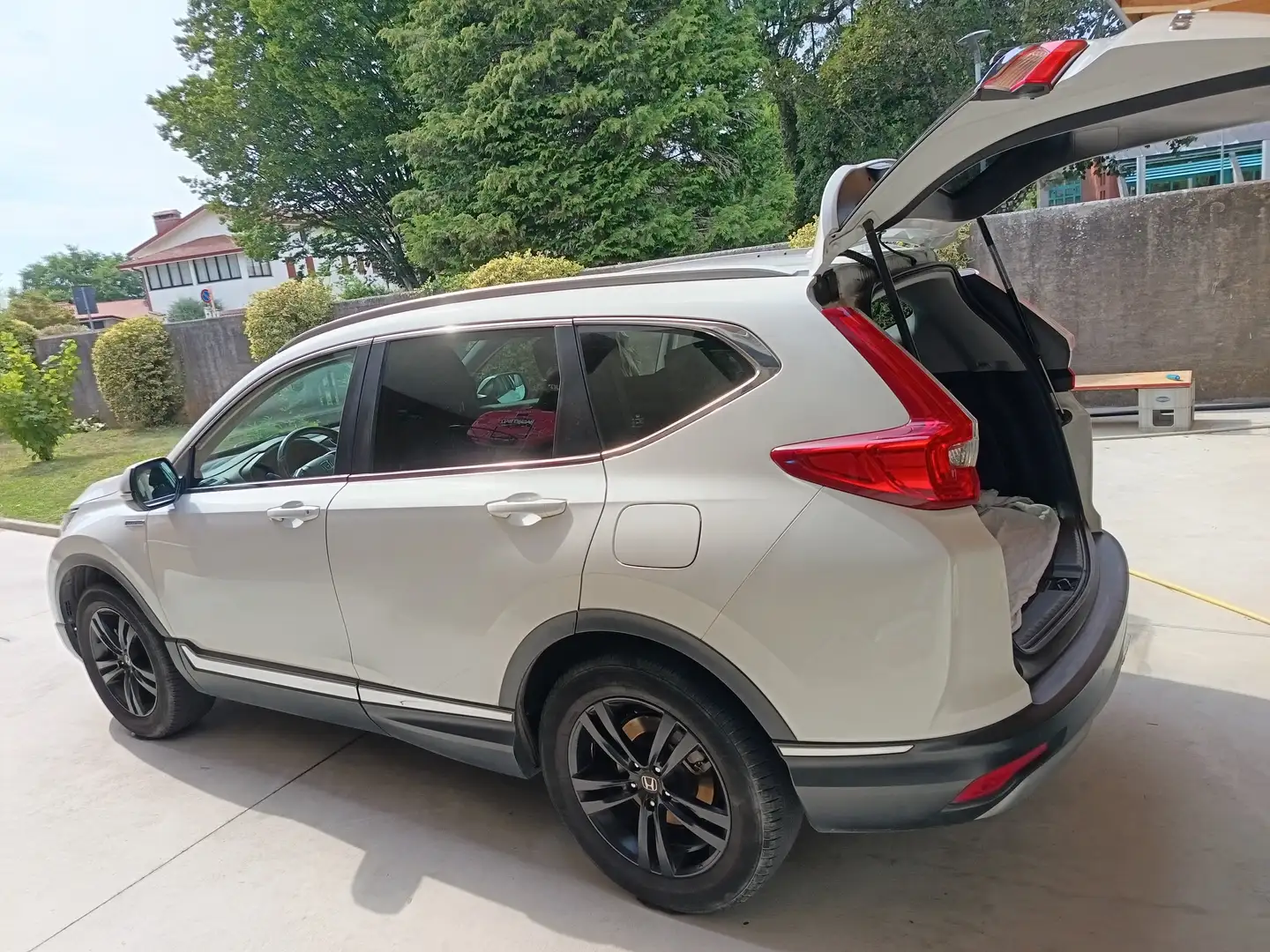 Honda CR-V CR-V V 2019 2.0 hev Elegance Navi awd ecvt Bianco - 1