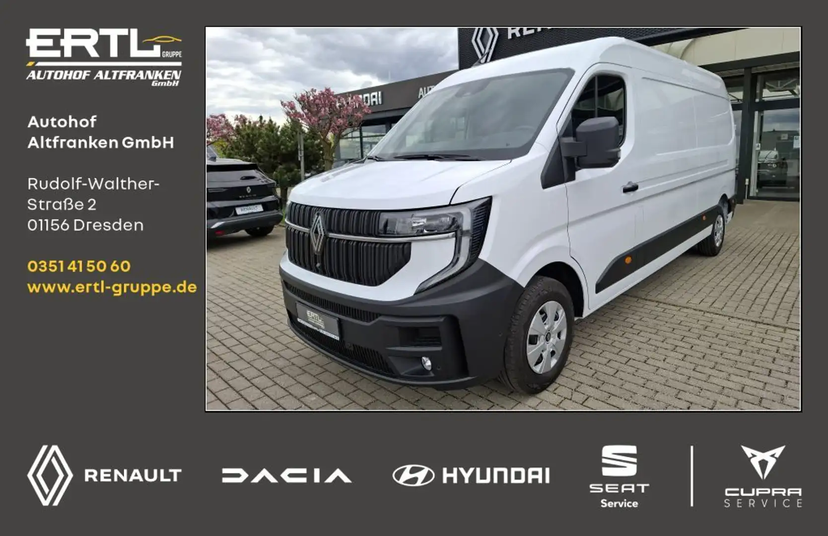 Renault Master Blue dCi 150 L3H2 VA Extra White - 1