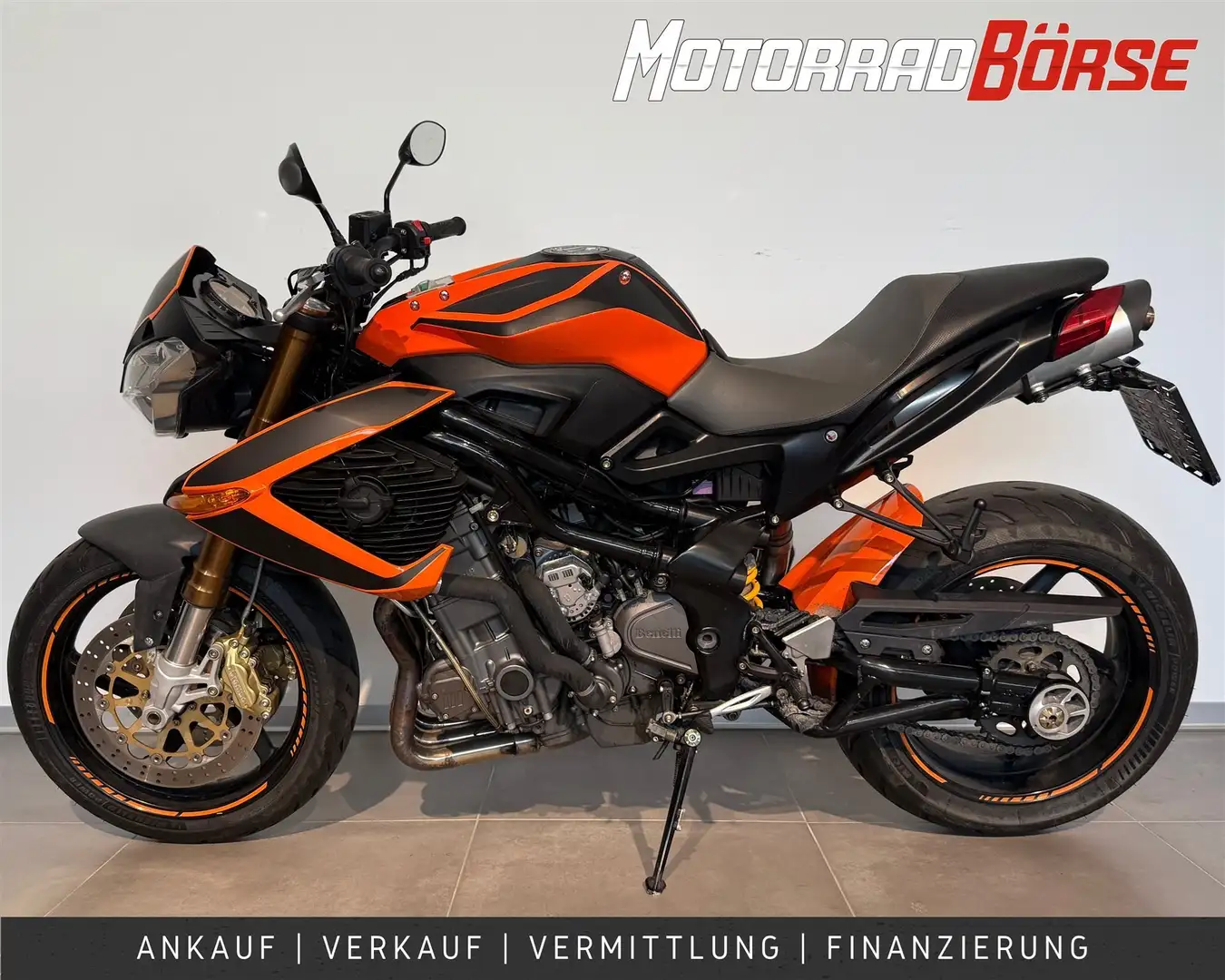 Benelli TNT 899 Bastlerfahrzeug (ohne Garantie & ohne Gewährleistu Orange - 2