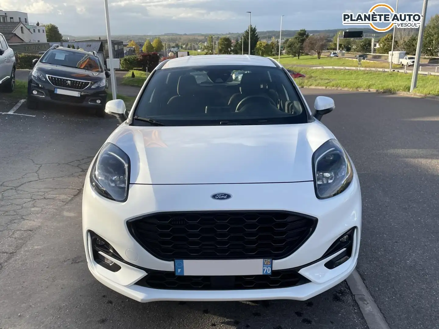 Ford Puma 1.0 EcoBoost mHEV - 125 S\u0026S  II 2021  ST Line. Livraison FRANCE possible. 1ére Main.TVA-L Blanc - 2