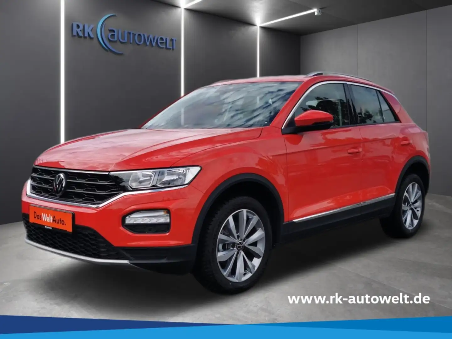 Volkswagen T-Roc Style Navi Rückfahrkam. PDCv+h CarPlay BT Piros - 1