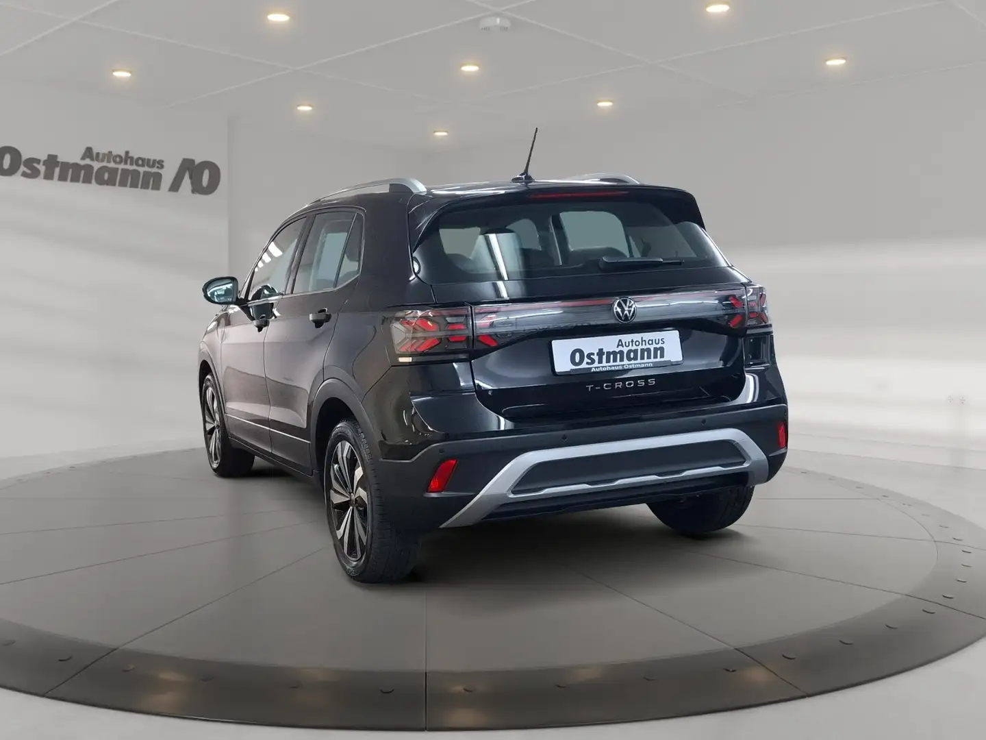 Volkswagen T-Cross 1.0 TSI Style Matrix Navi Teilleder Schwarz - 2