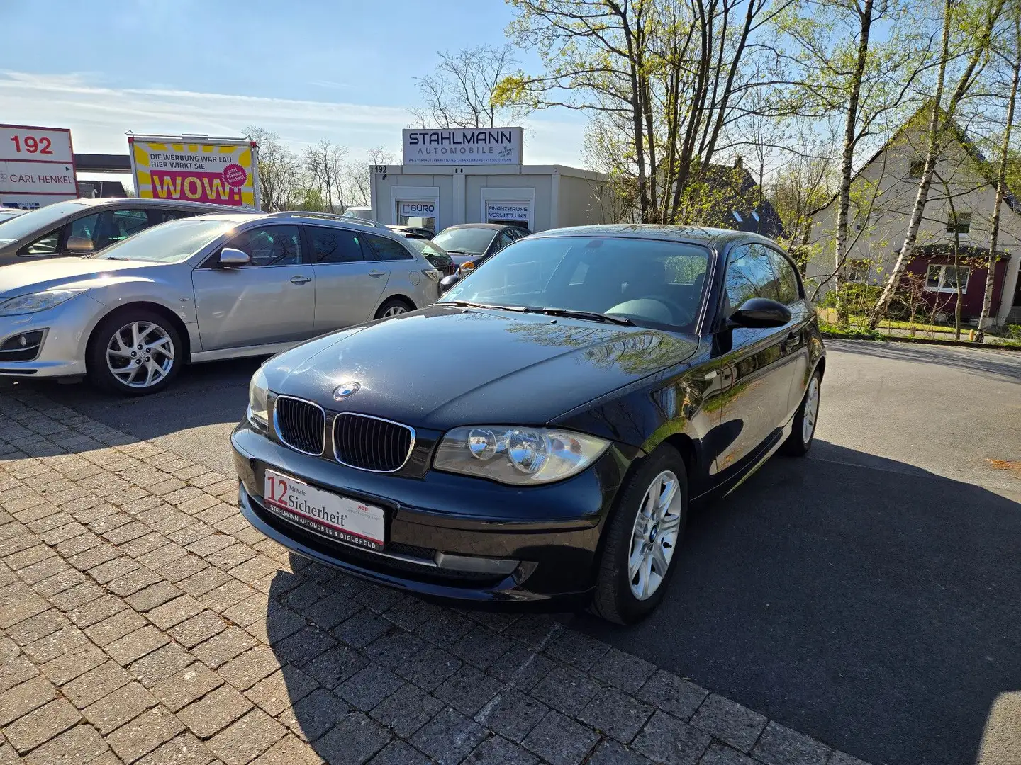 BMW 120 1 Lim. 120d Servi Isofix Kette Neu Negro - 1