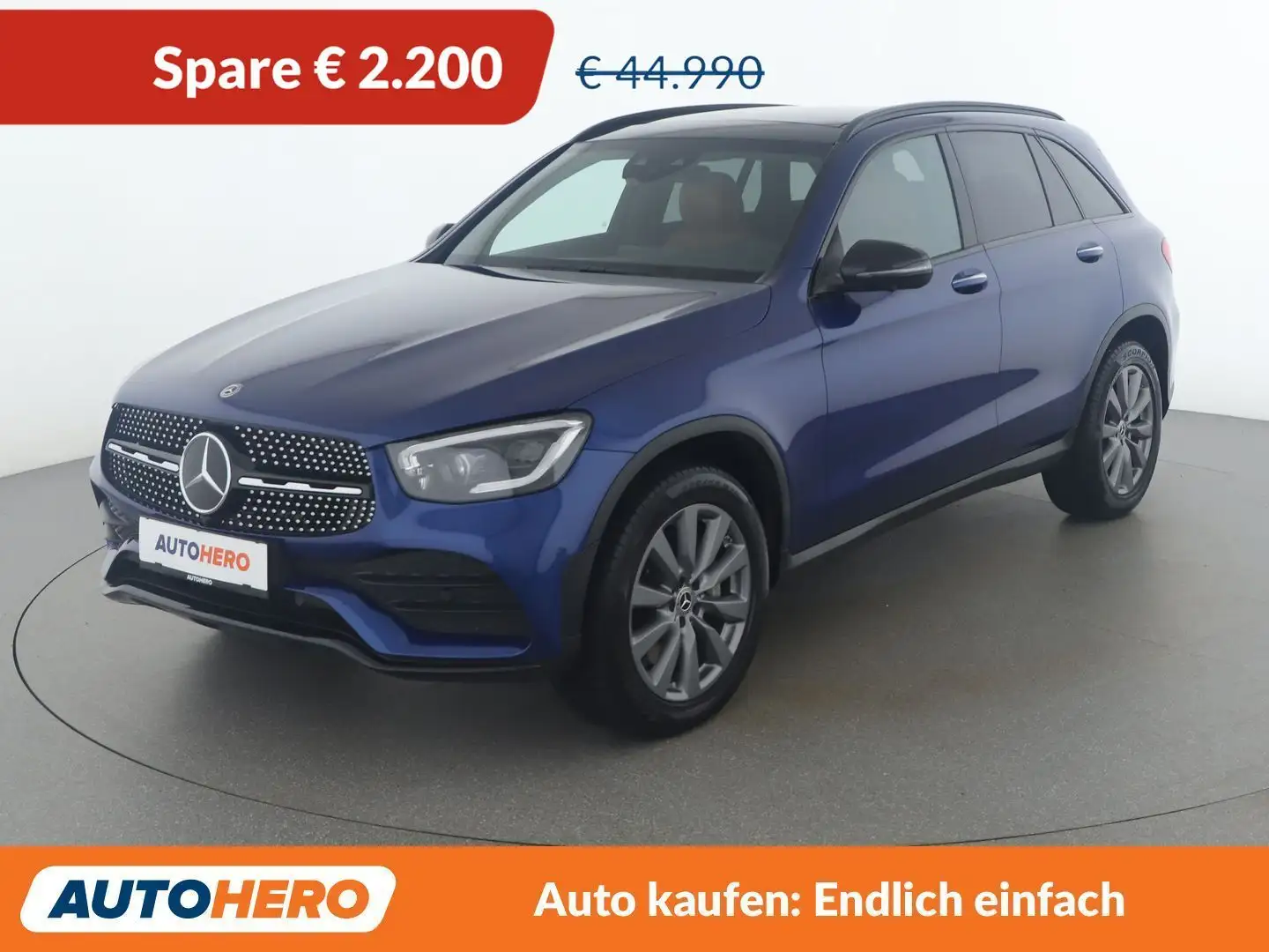 Mercedes-Benz GLC 400 GLC 400 d 4Matic AMG Line Blau - 1