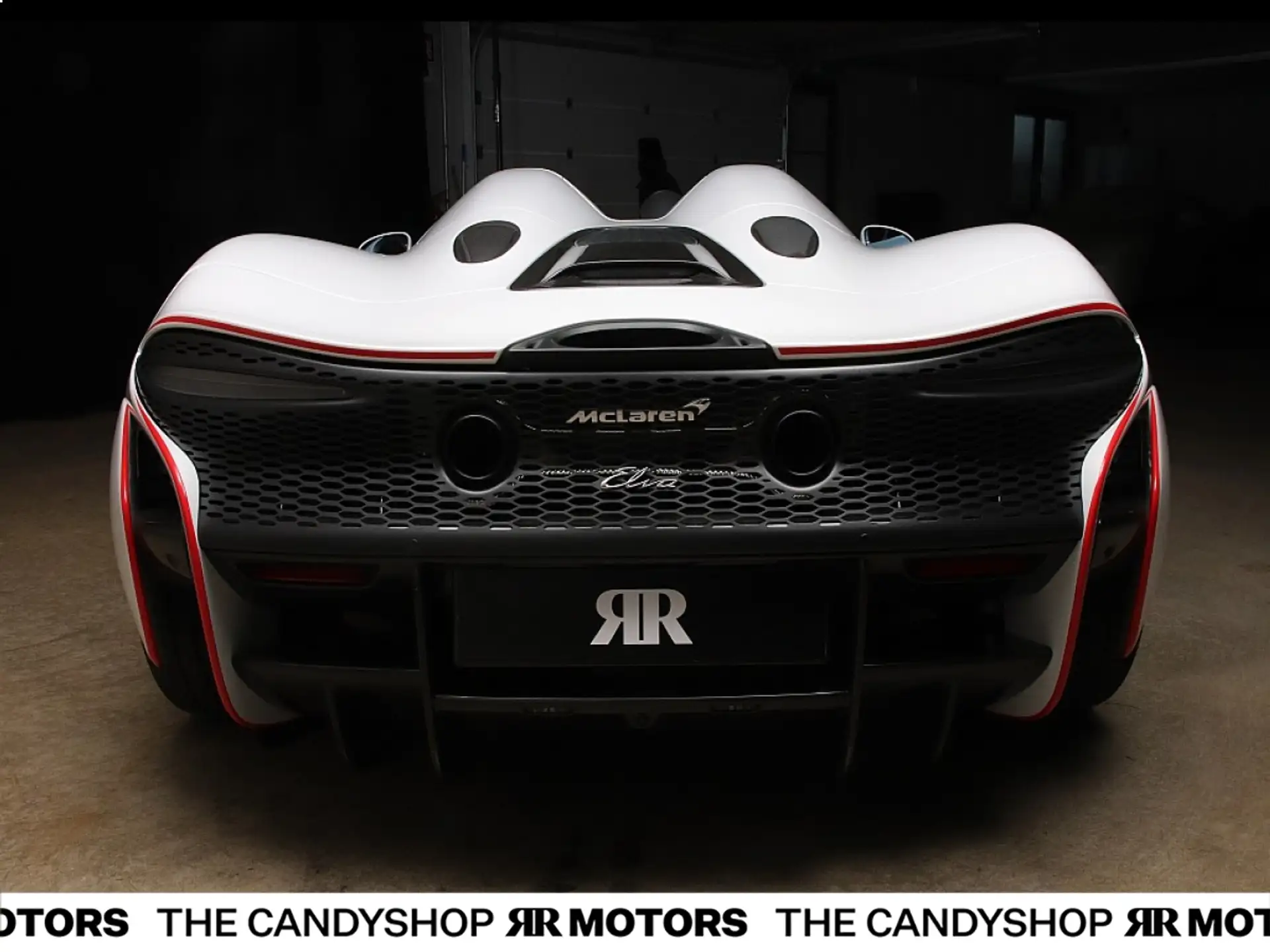 맥라렌 Elva 2022 흰색 사진 4
