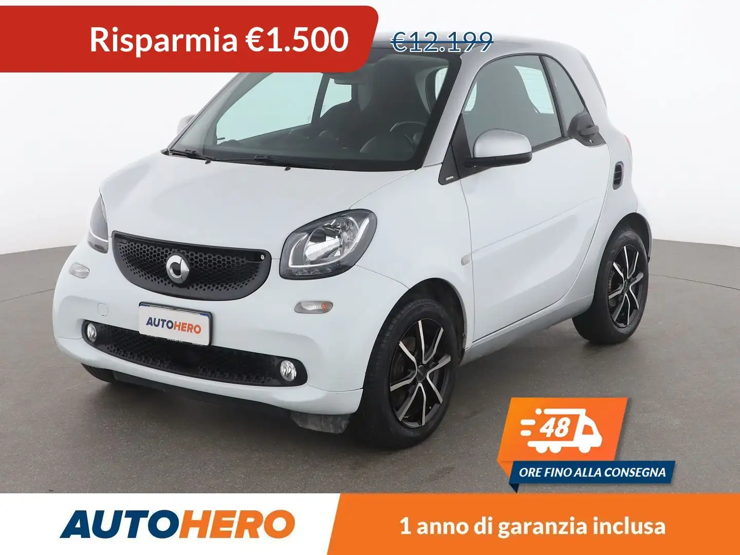 smart forTwo 1.0 Passion 70 CV twinamic Bianco - 1