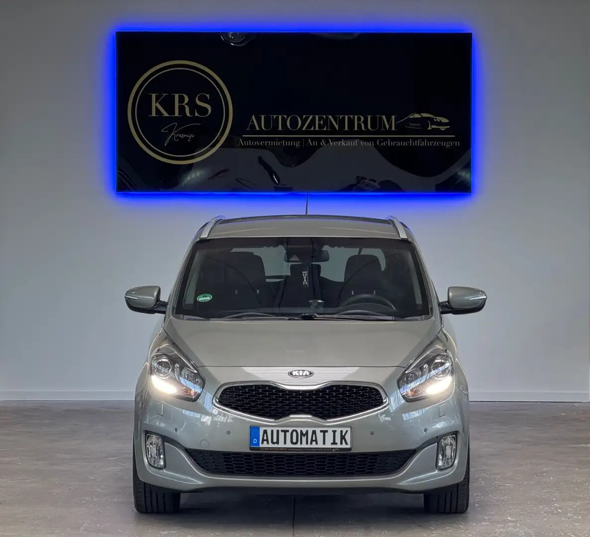 Kia Carens Spirit 1.7 CRDI Automatik*LEDER*NAVI*RFK* Ezüst - 2