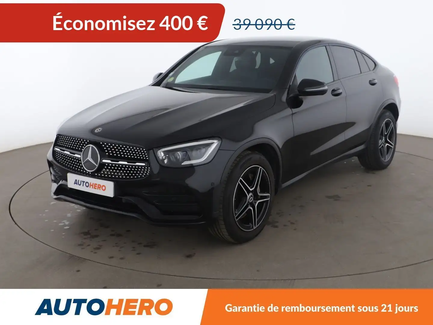 Mercedes-Benz GLC 220 Coupé 220 d AMG Line 4Matic 9G-Tronic Noir - 1