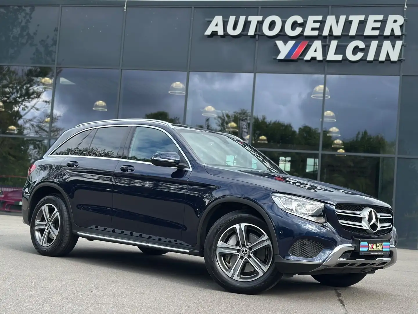 Mercedes-Benz GLC 250 4M AMG Line Interieur 1.HAND/R-CAM/S-HEF Azul - 1