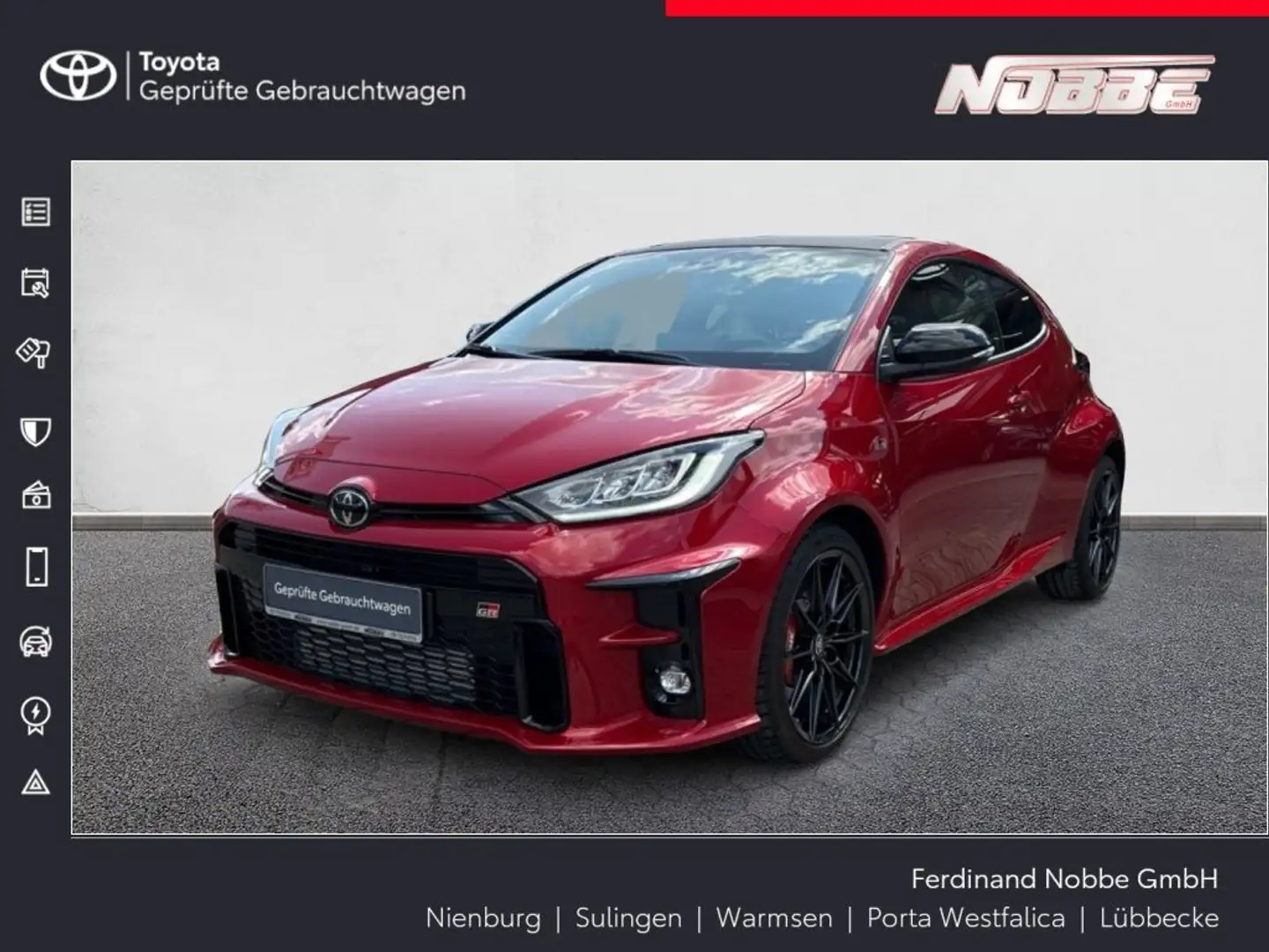 Toyota Yaris GR mit High-Performance-Paket Rood - 1