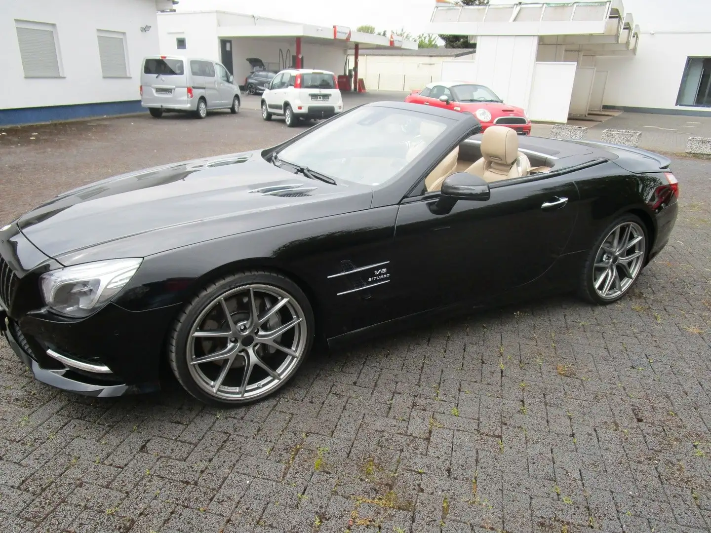 Mercedes-Benz SL 500 -  Schawe SL63 Umbau deutsches Fahrzeug Černá - 1