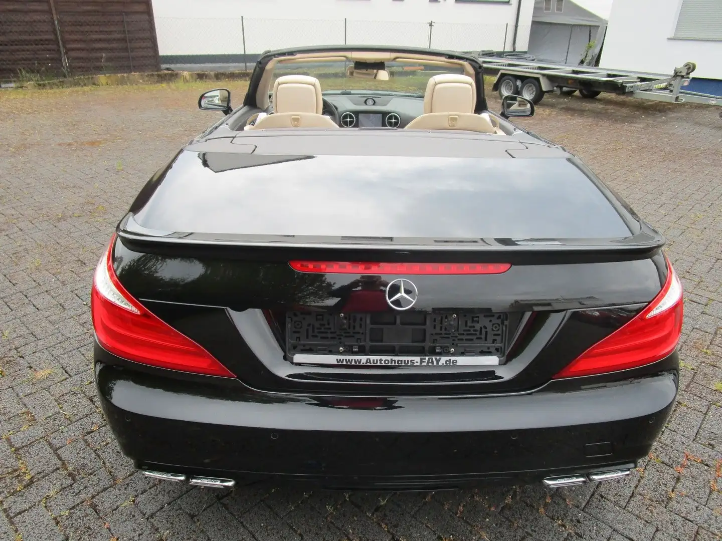 Mercedes-Benz SL 500 -  Schawe SL63 Umbau deutsches Fahrzeug Černá - 2