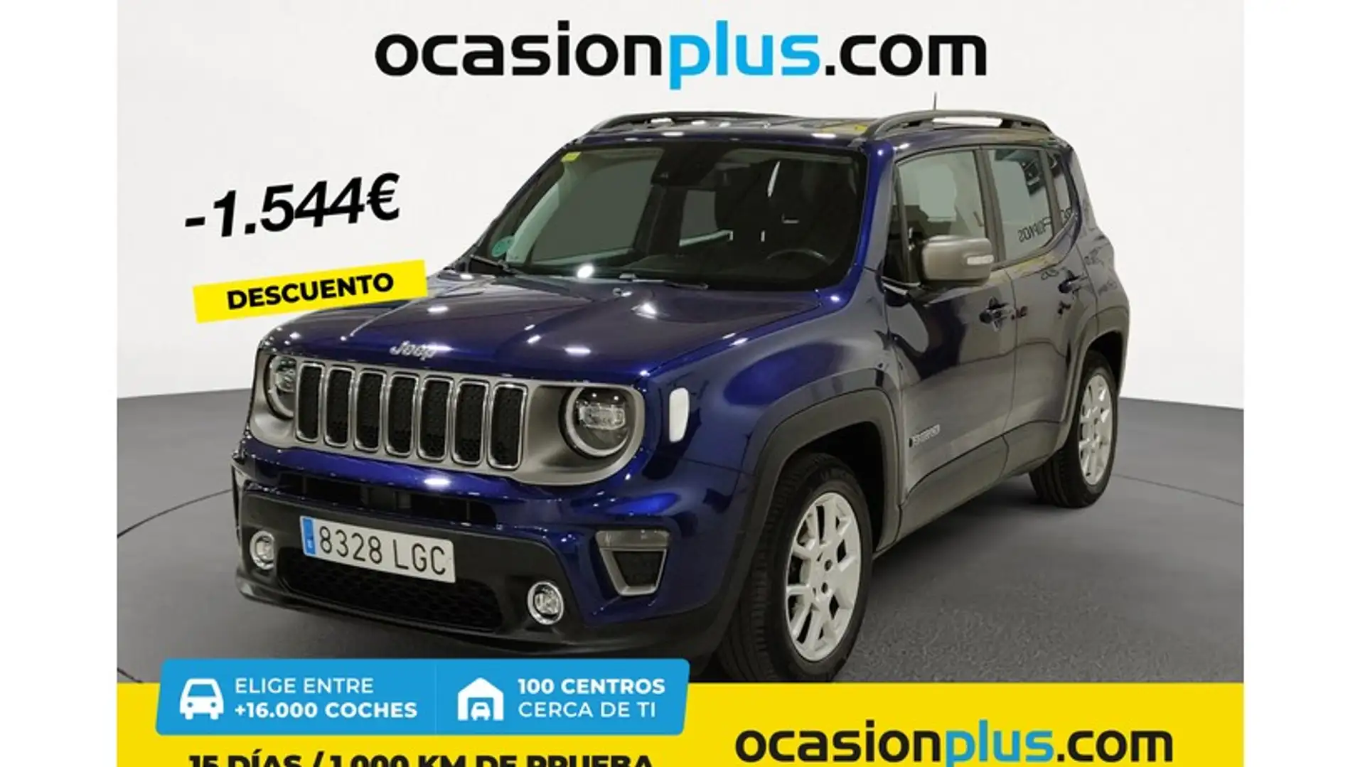Jeep Renegade 1.0 Limited 4x2 Azul - 1