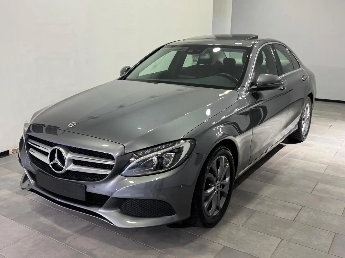 Mercedes-Benz C 220 D EXECUTIVE AUTO TETTO GARANZIA MERCEDES UFFICIALE Grey - 1