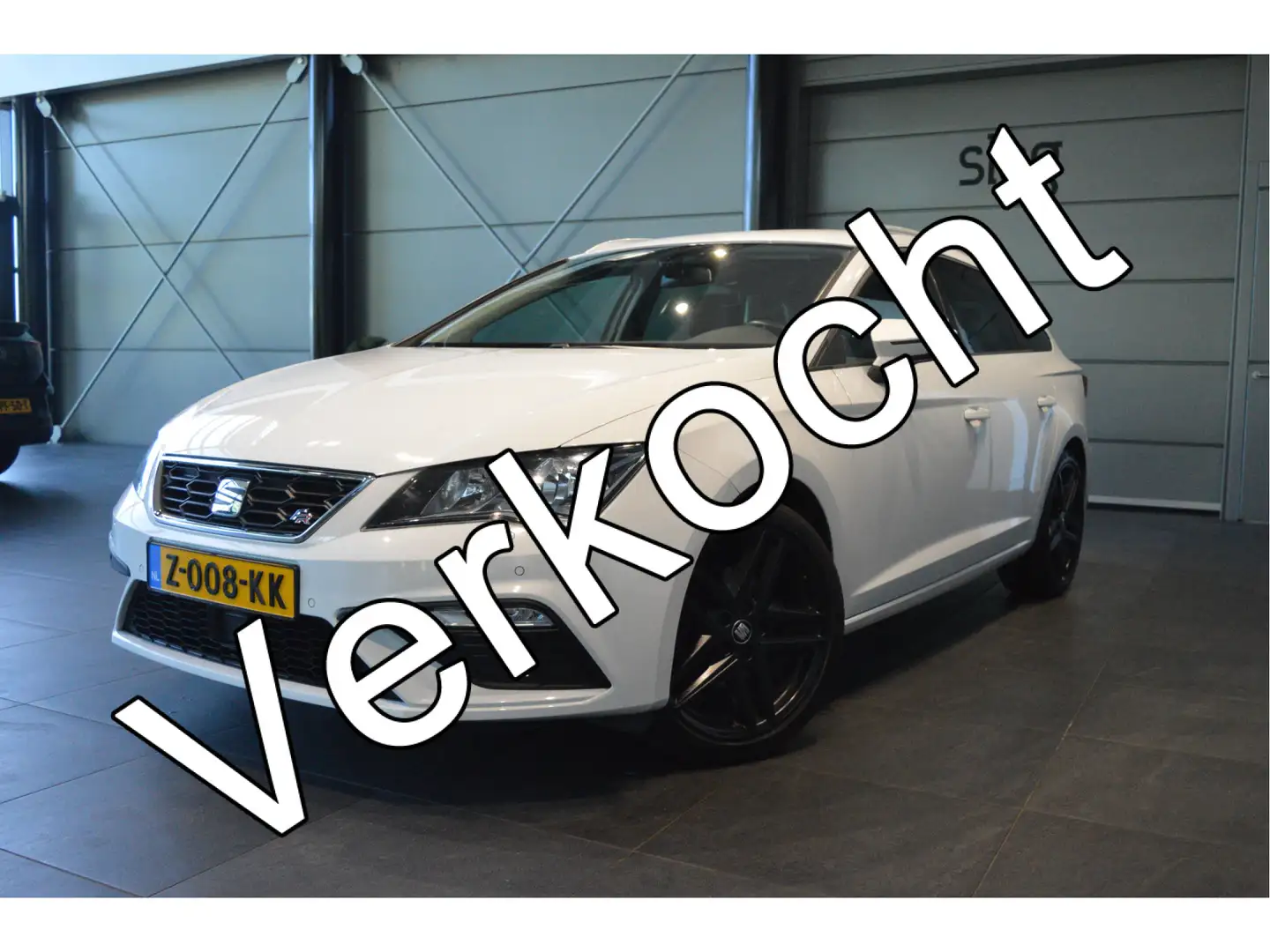 SEAT Leon ST 1.5 TSI FR clima cruise keyless beats trekhaak Weiß - 1