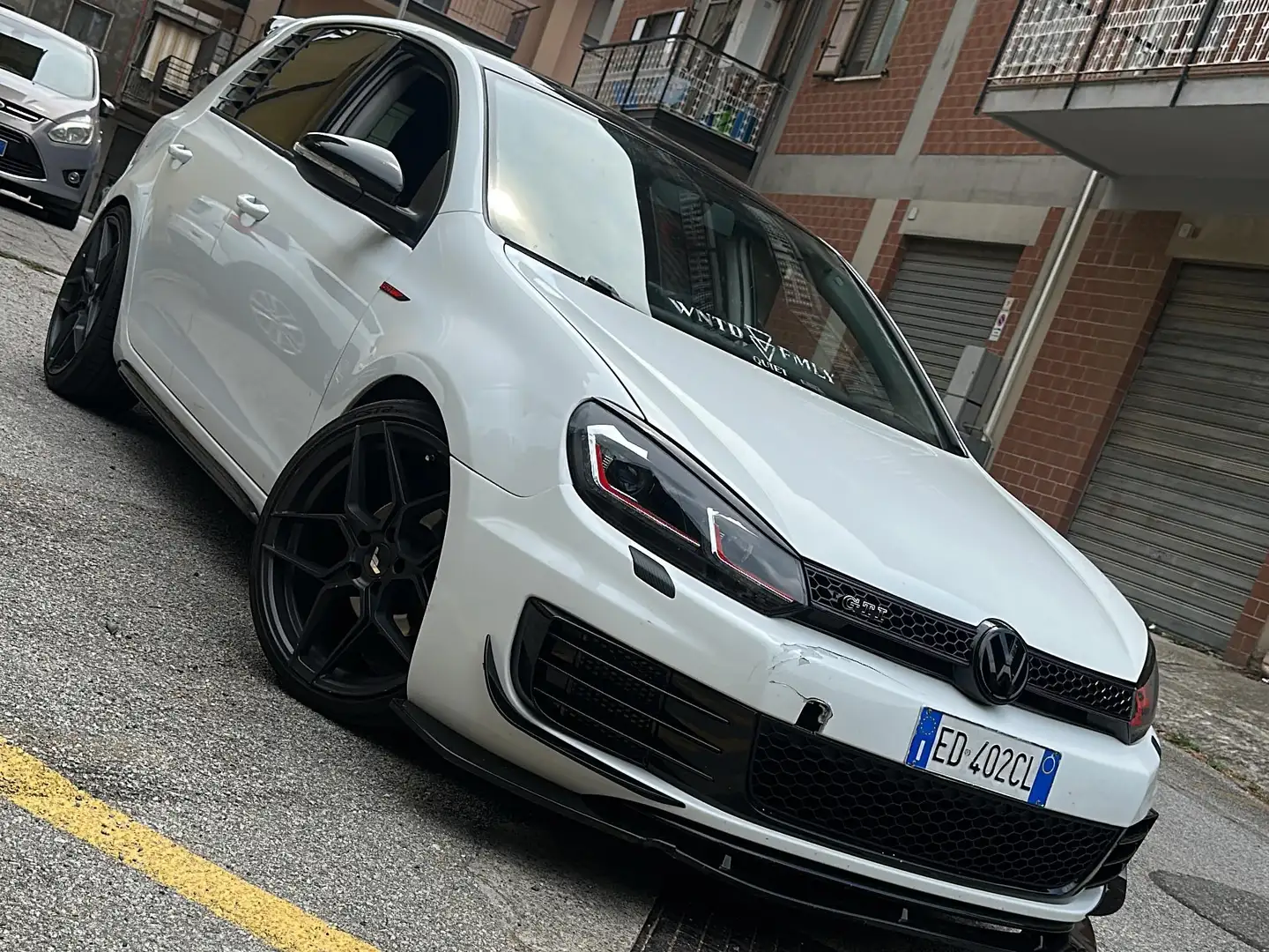 Volkswagen Golf Golf VI 2008 5p 1.6 tdi Highline Bianco - 1