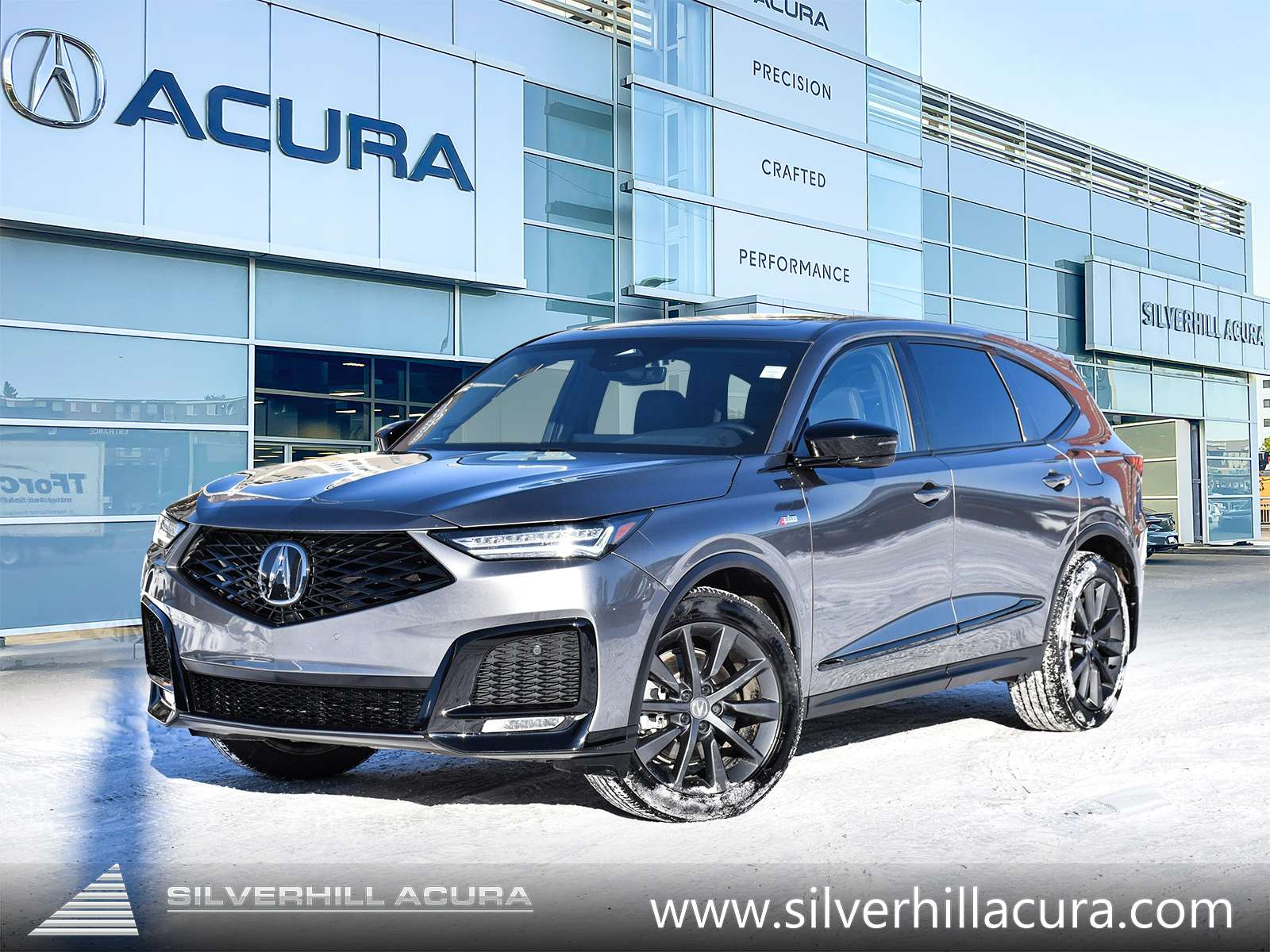 Gray 2025 Acura MDX SUV / Crossover All-Wheel Drive Automatic