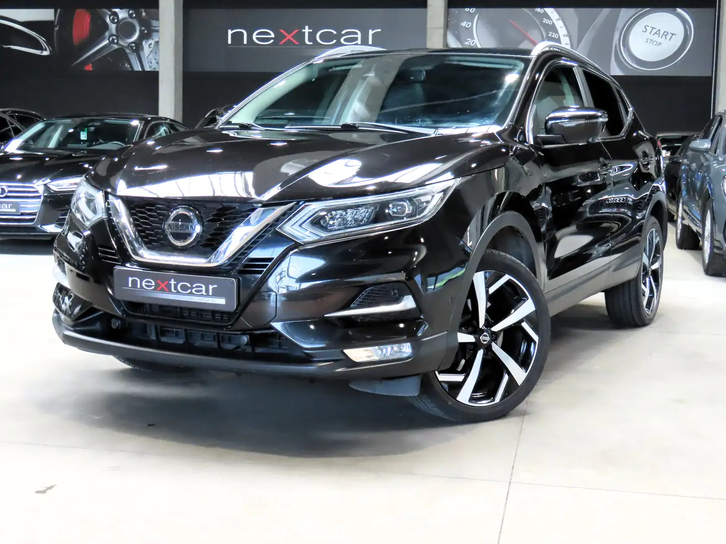 Nissan Qashqai 1.3DIG-T Tekna *CUIR-LED-NAVI-CAMERA360-PANO* Noir - 1