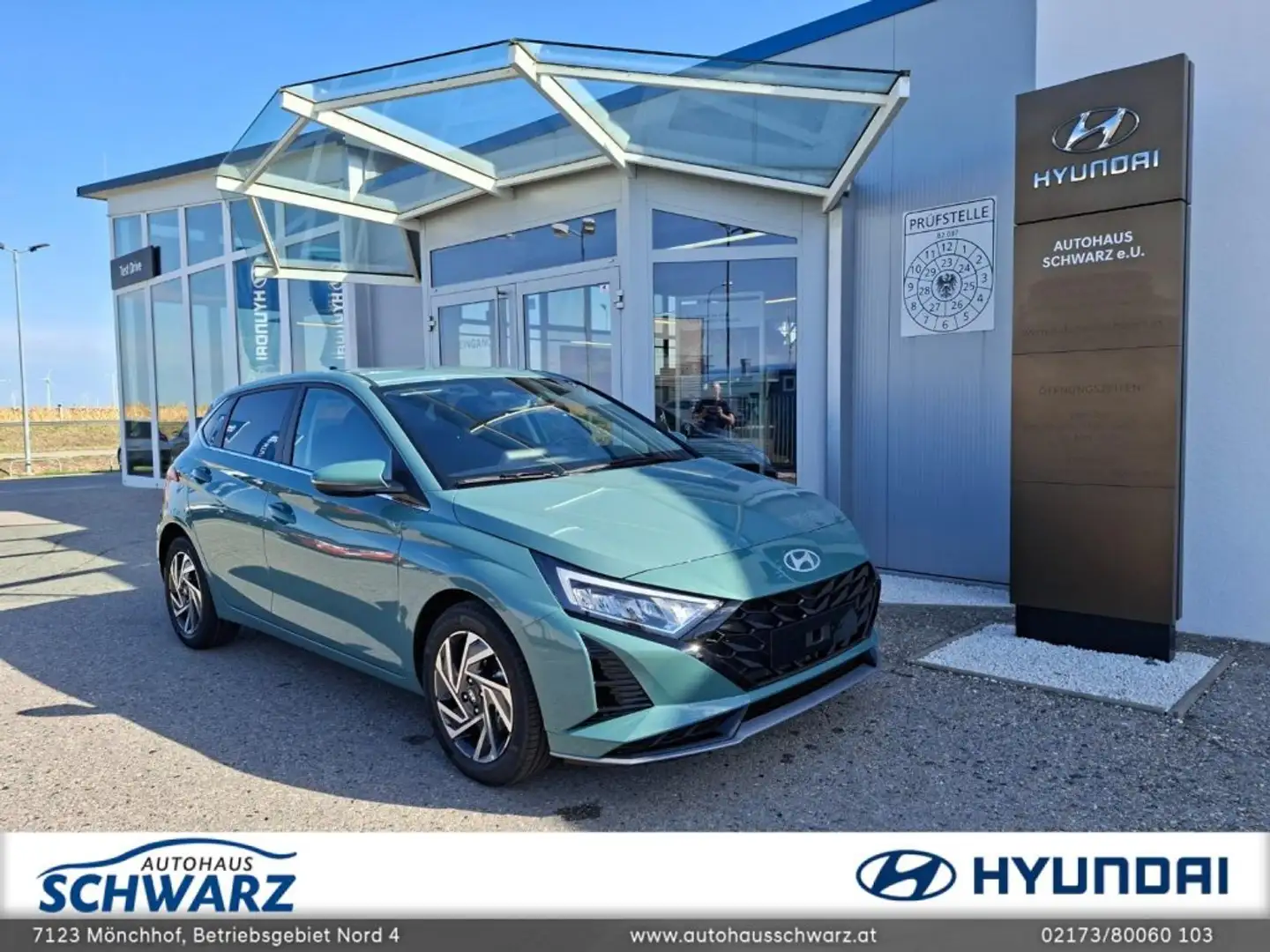 Hyundai i20 (BC3) Comfort Line 1.0 T-GDI b6bc1 Grün - 1