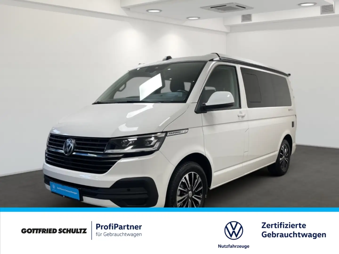 Volkswagen T6.1 California Beach 2.0 TDi DSG 4Motion Weiß - 1