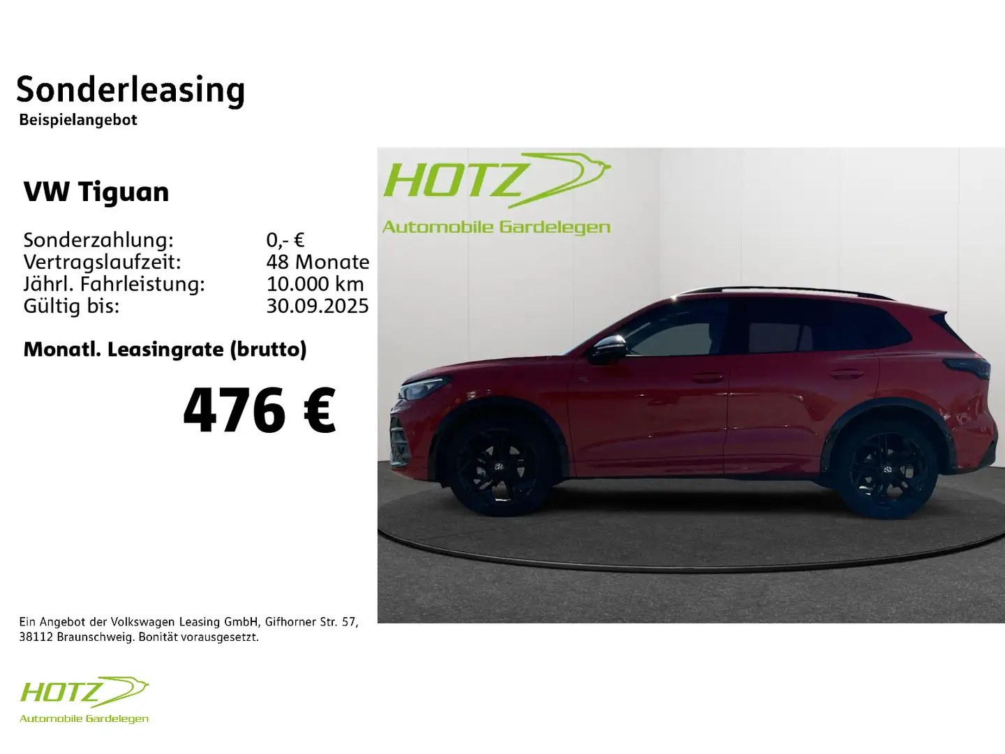 Volkswagen Tiguan 1.5 eTSI DSG R-Line DSG/AHK/LED/Standheiz Rot - 2