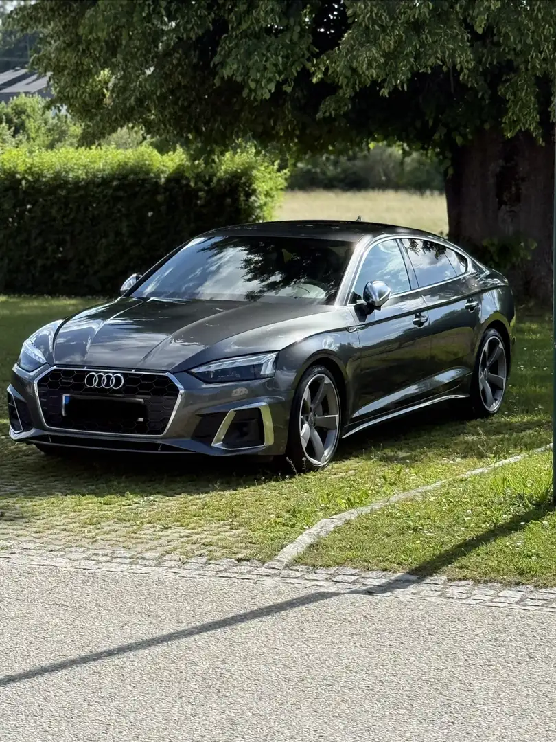 Audi A5 SB 40 TDI quattro S-line S-tronic Silber - 1