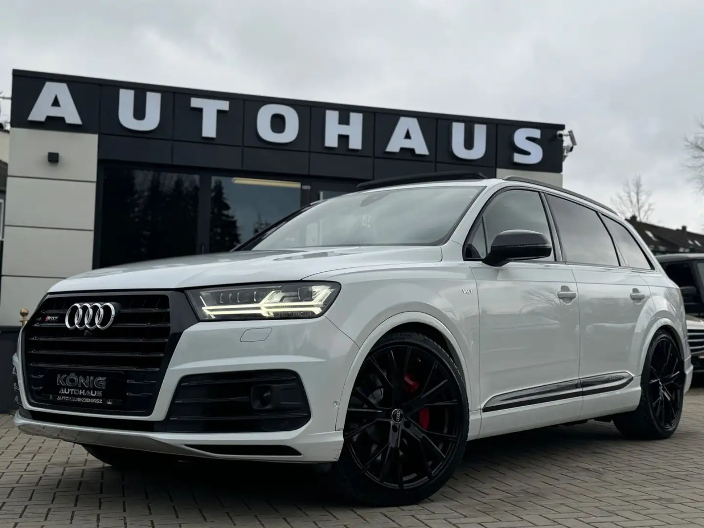 Audi SQ7 4.0 TDI quattro*BOSE*PANO*STDHZG*360*VIRT* Alb - 1