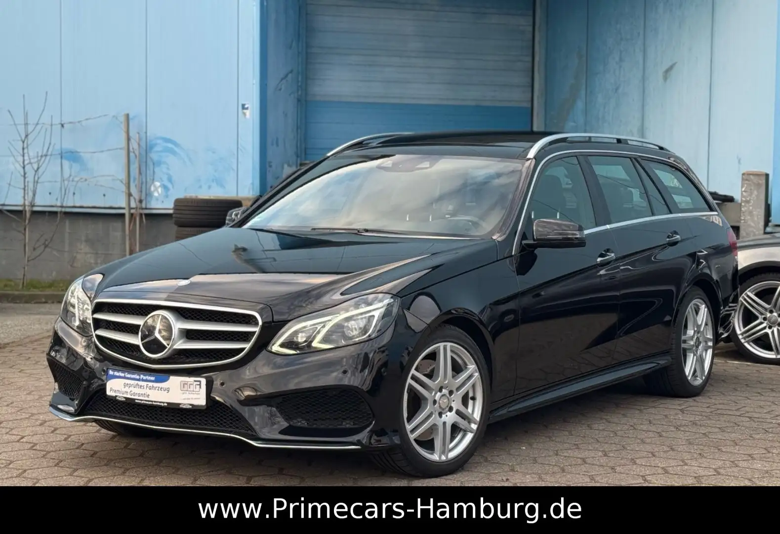 Mercedes-Benz E 350 T BlueTec 4Matic AMG-LINE|PANO|KAMERA|VOLL Schwarz - 1