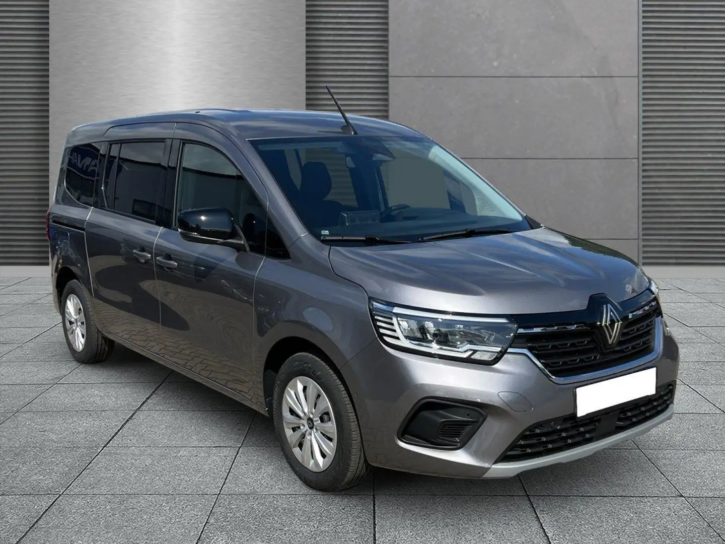 Renault Kangoo Grand Equilibre 7-S+Android Auto+RFK+PDC dCi 95... Grau - 1