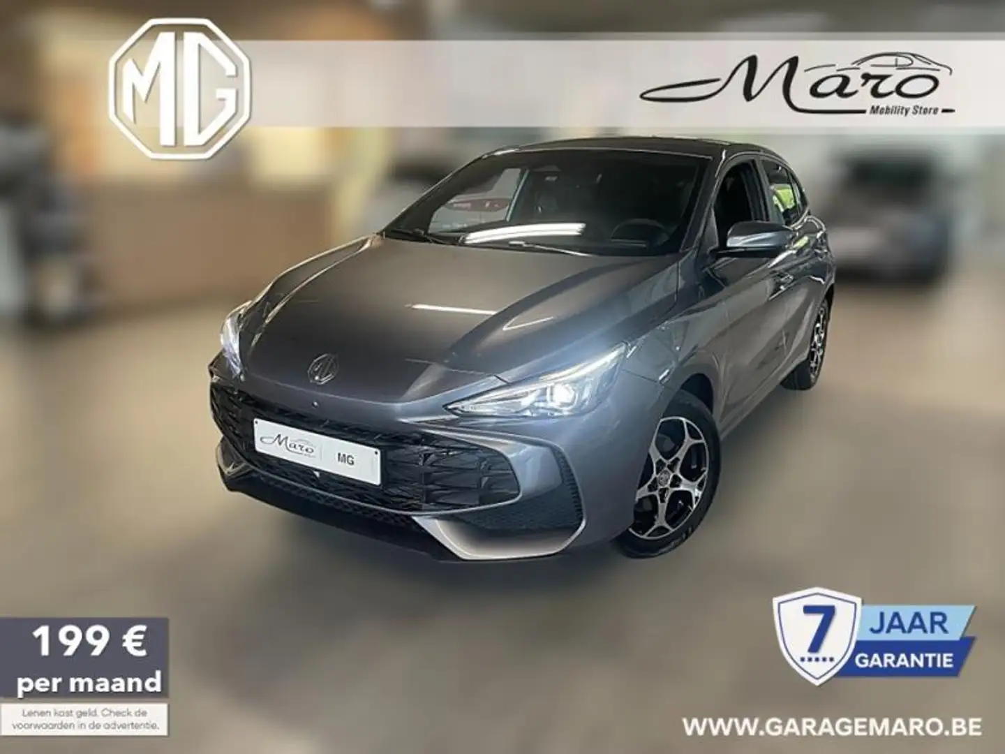 MG MG3 1.5i HYBRIDE Luxury | FULL OPTION | STOCK! Gris - 1