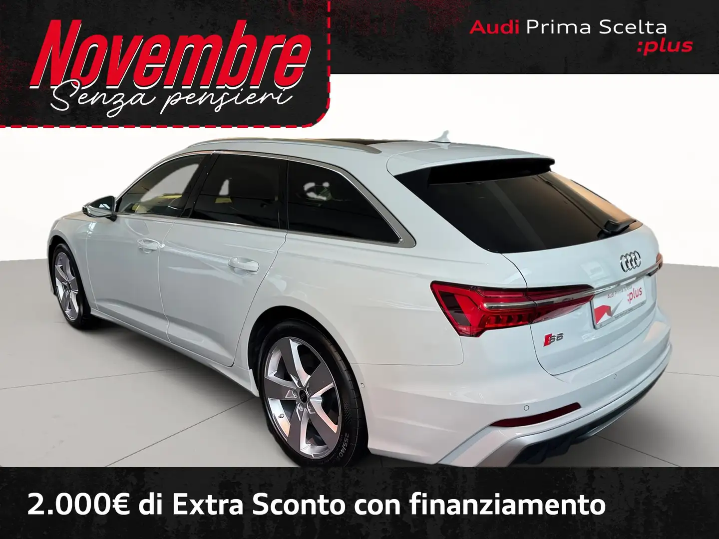 Audi S6 avant 3.0 tdi mhev sport attitude quattro 344cv ti Blanc - 2