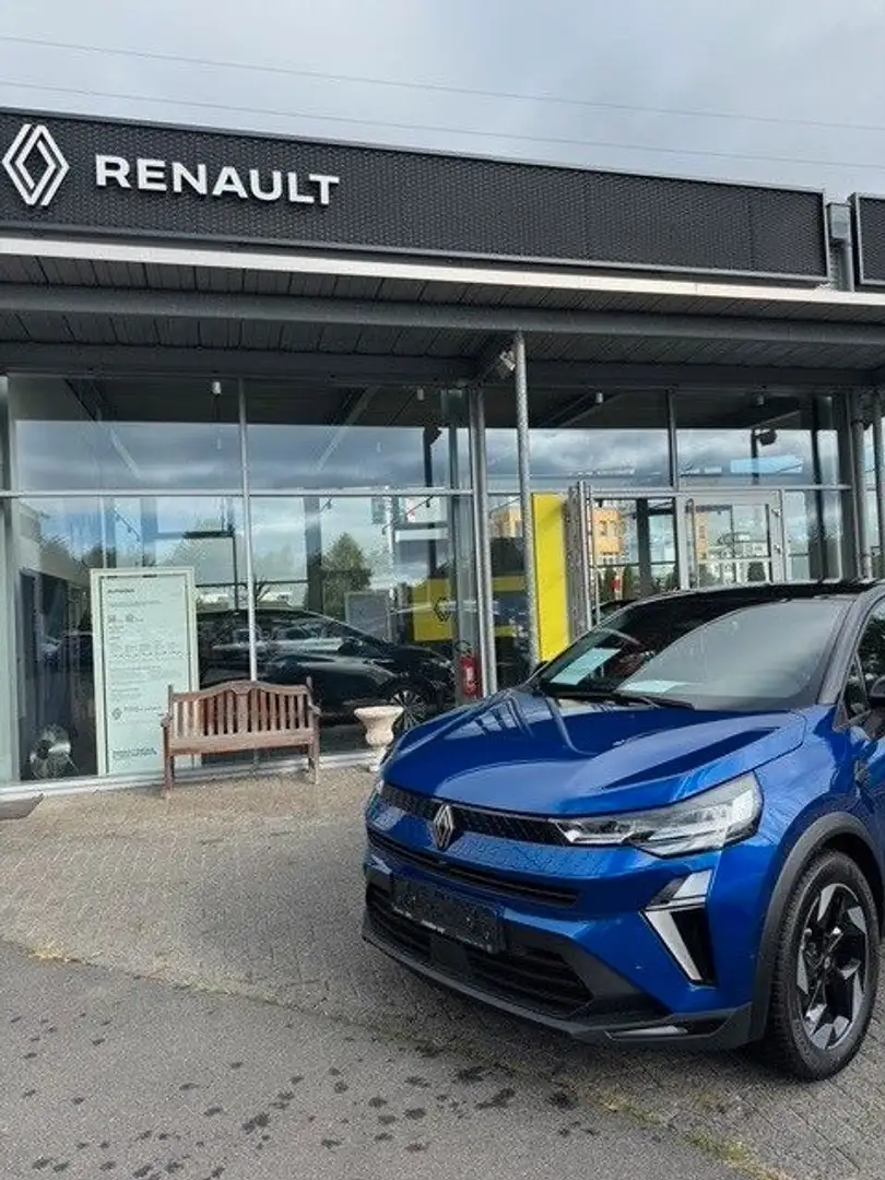 Renault Captur Techno Full Hybrid E-Tech 160 Bleu - 2