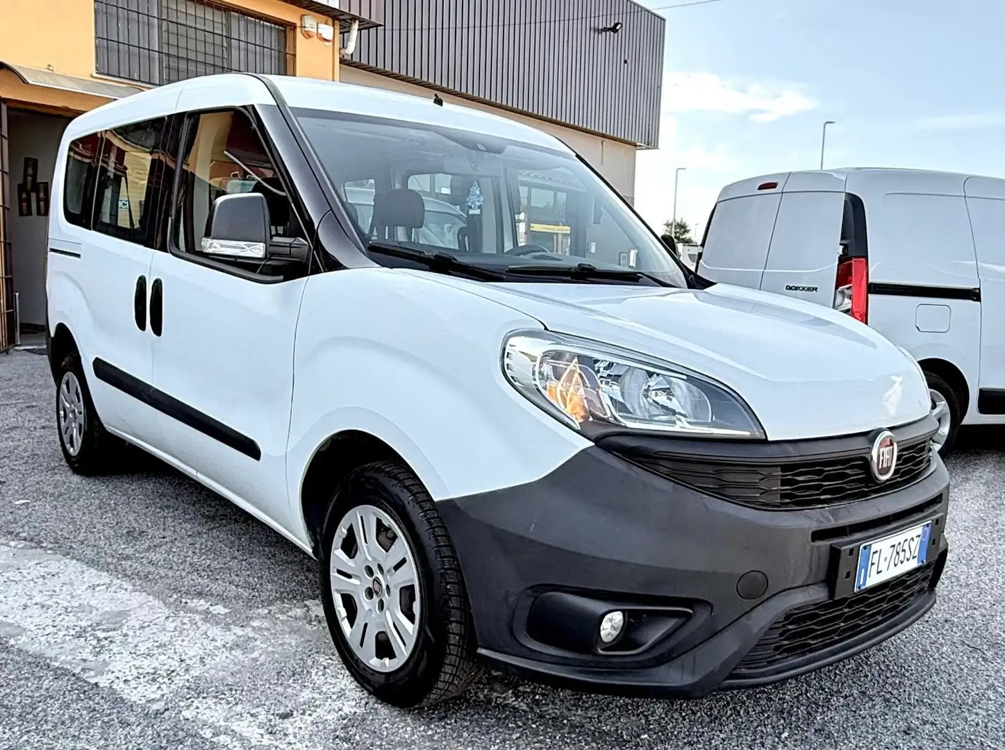 Fiat Doblo 1.3 mjt 16v Easy 95cv N1 8900 IVA PASSAGGIO COMPR. Fehér - 1