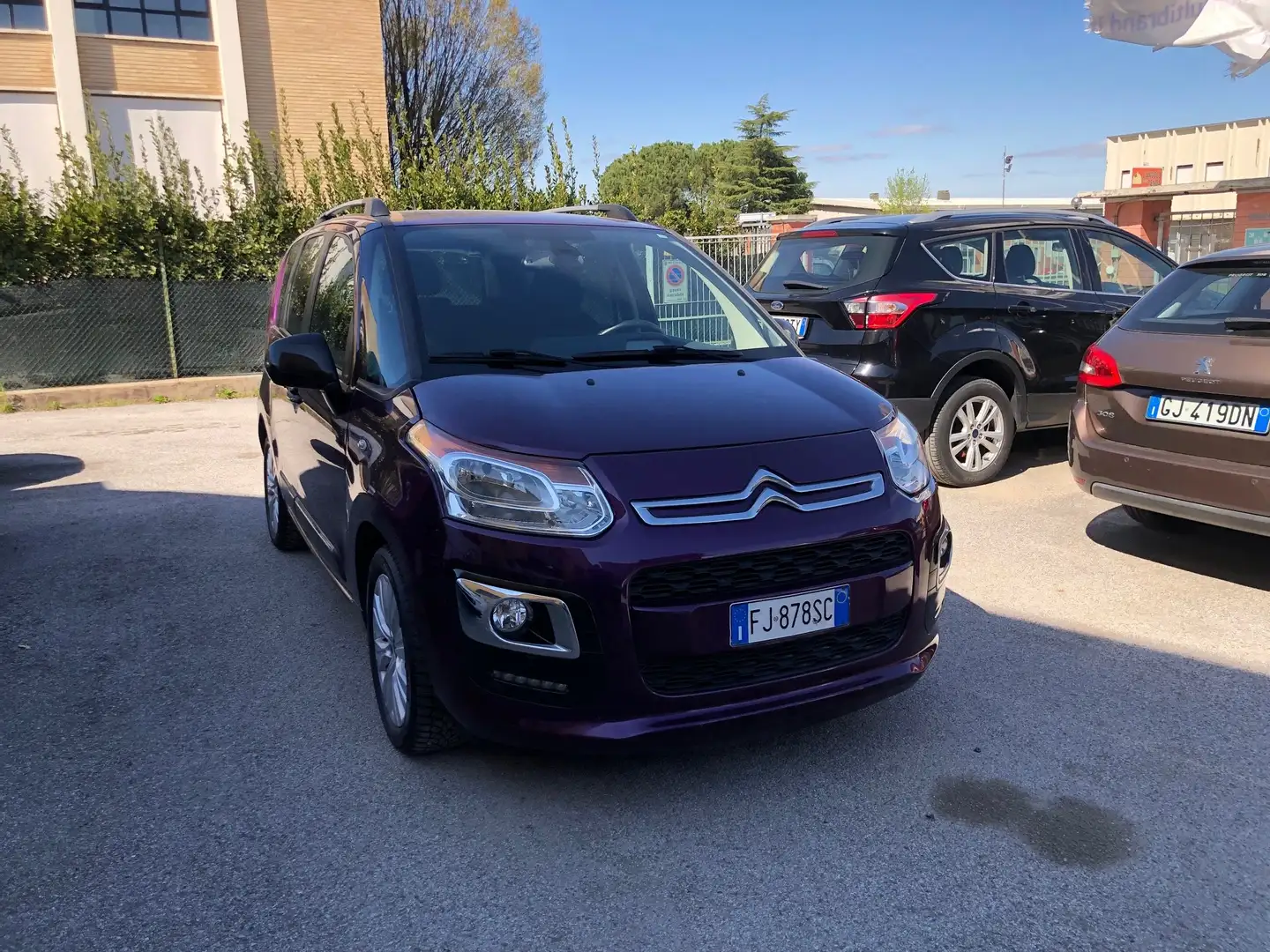Citroen C3 Picasso 1.2 puretech Exclusive 110cv my16 Фіолетовий - 1
