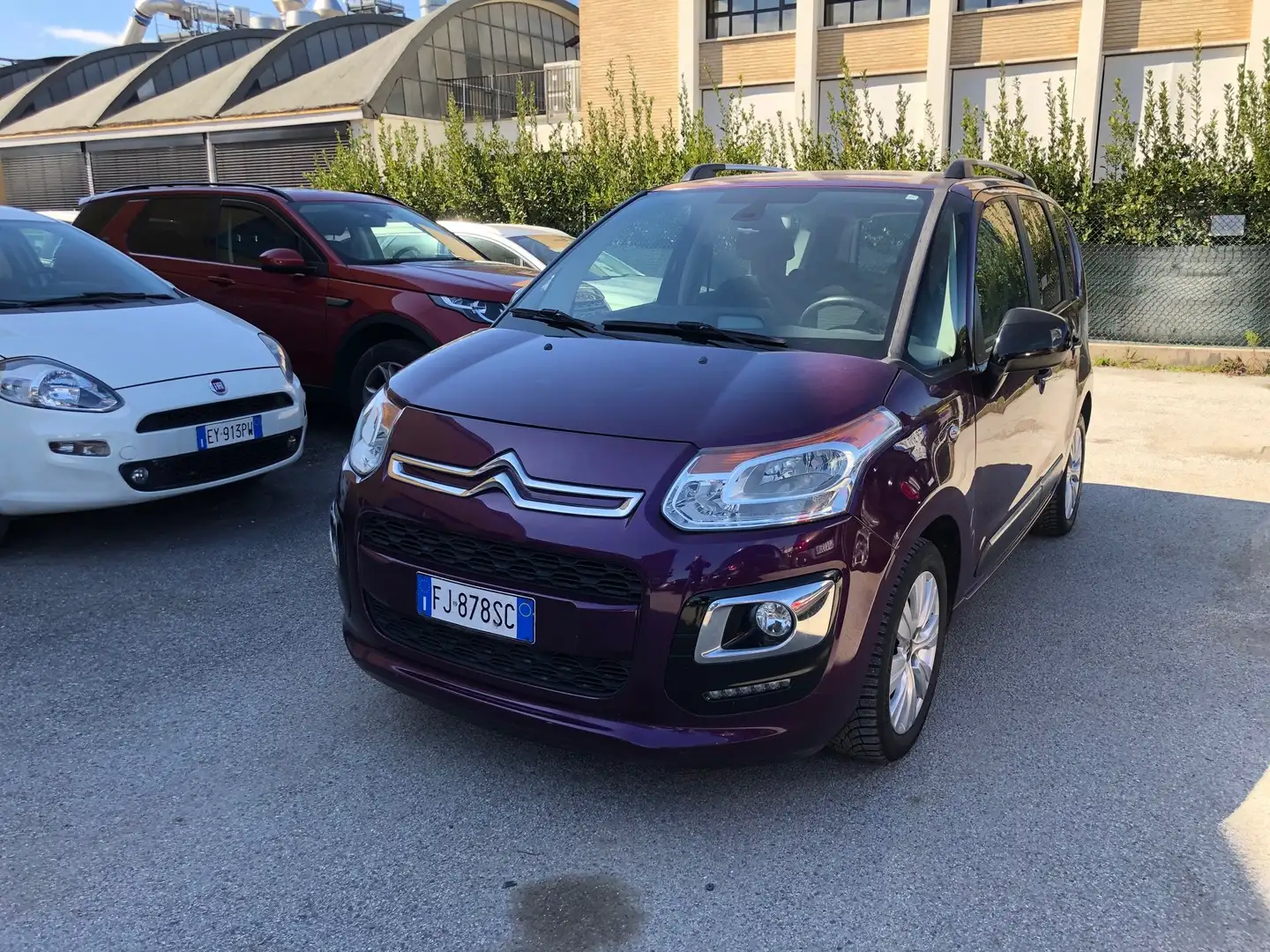 Citroen C3 Picasso 1.2 puretech Exclusive 110cv my16 Violet - 2