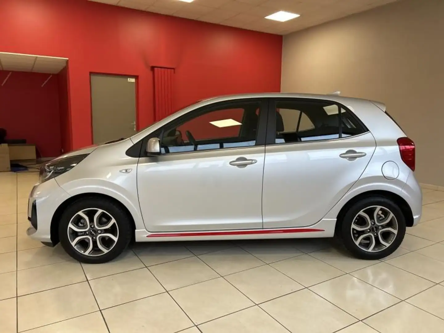 Kia Picanto 1.0 T-GDi 100ch GT Line Gris - 2