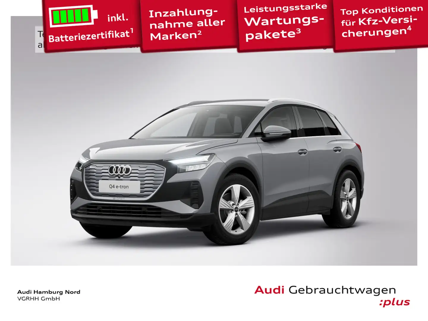 Audi Q4 e-tron Q4 35 e-tron Navi Sound Kamera ACC Keyless Grau - 1