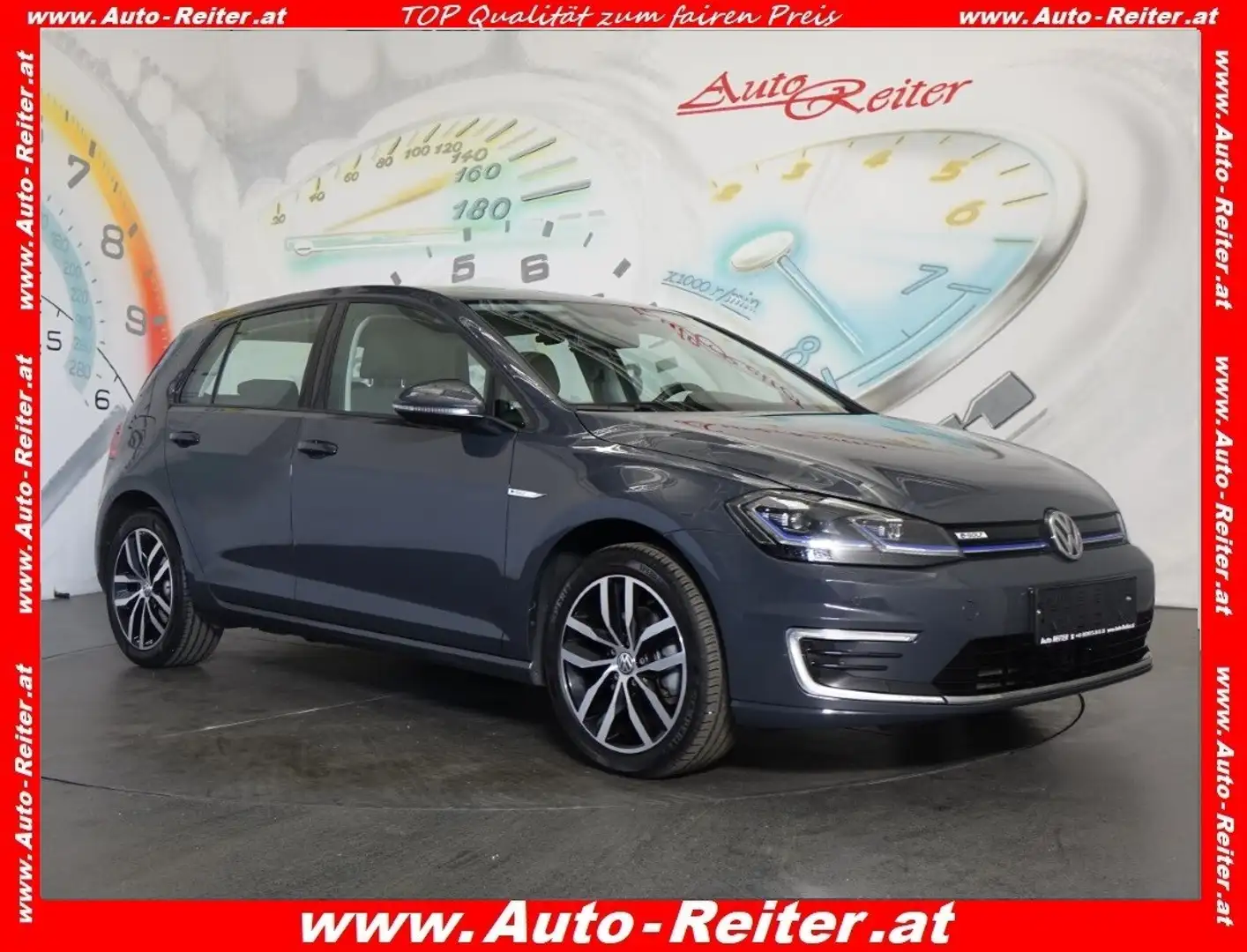 Volkswagen e-Golf 35,8kWh (mit Batterie) *ACC, LED, NAVI* Grau - 1
