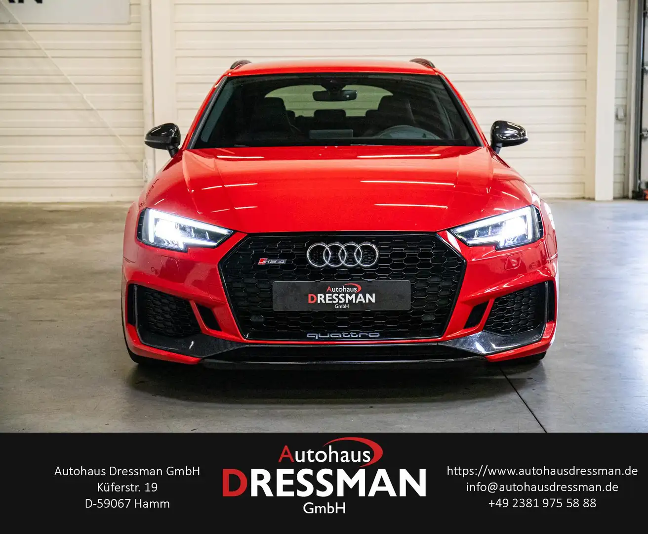 Audi RS4 Avant quattro CARBON KERAMIK HuD B&O RS-AGA Rouge - 2