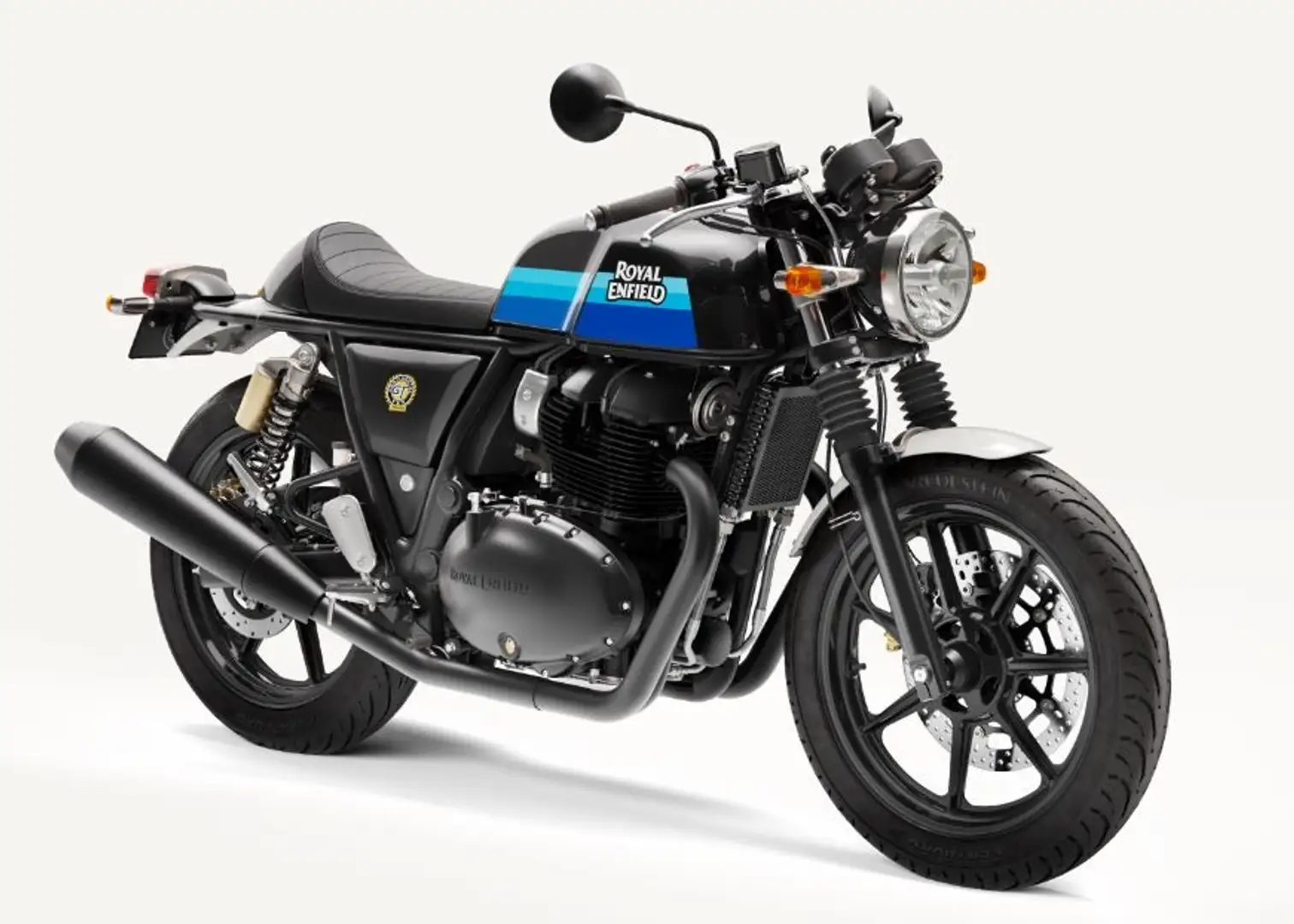 Royal Enfield Continental GT 650 Blauw - 1