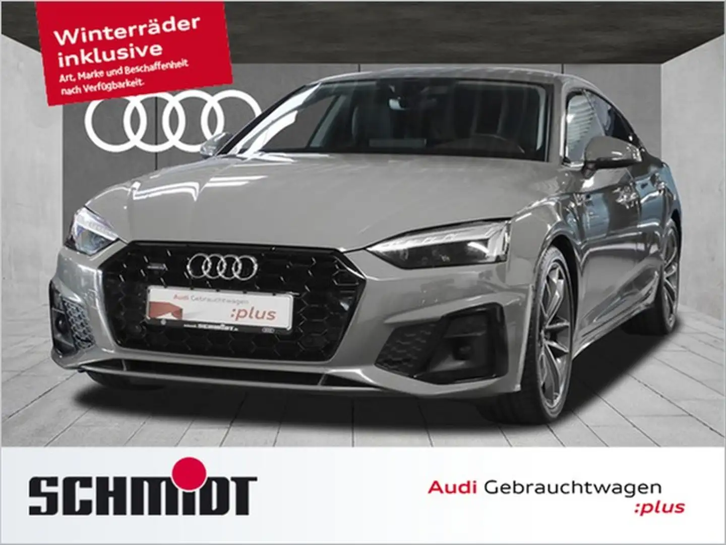 Audi A5 Sportback 40 TDI quattro S line LM19 Matrix LED... Gris - 1